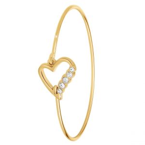 Bracelet Femme So Charm - B040-DORE - Bracelet Coeur Dor&eacute;