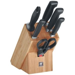 Image de Zwilling Bloc de couteaux Four Star 7 pièces