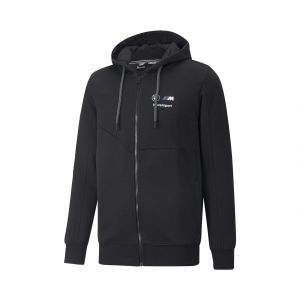 Puma Sweat droit zippé molletonné capuche logo BMW