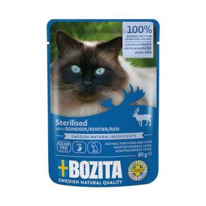 Bozita Bouchées en sauce Sterilised 12 x 85 g - renne