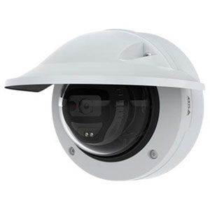 Axis M3215-LVE - Caméra de surveillance réseau - dôme - extérieur - à l'épreuve du vandalisme/imperméable - couleur (Jour et nuit) - 2 MP - 1920 x 1080 - iris fixe - Focale fixe - audio - LAN 10/100 - MJPEG, H.264, AVC, HEVC, H.265, MPEG-4 Part 10,