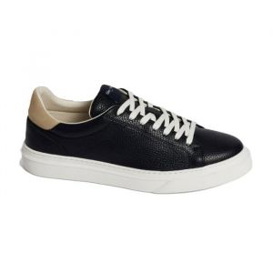 Eden Park Baskets En Cuir - Marine - 39