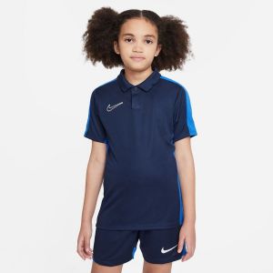 Nike Short-Sleeve Polo Y NK DF Acd23 Polo SS, Obsidian/Royal Blue/White, DR1350-451, M
