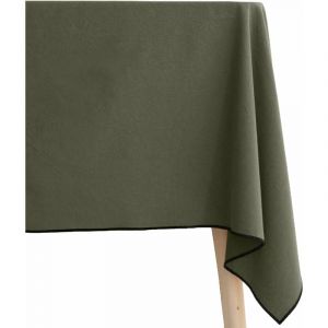 AC-D&eacute;co Nappe - Hono - 160 x 160 cm - Kaki