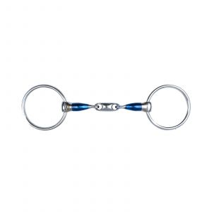 Waldhausen Mors pour cheval avec filet double brisure Sweet Iron