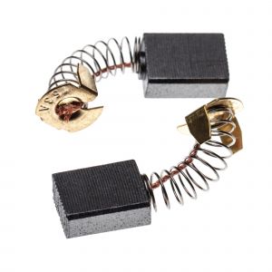 Vhbw 2x balais charbon 6,5 x 13,5 x 17 mm compatible avec Makita HS6101, GC 5000, GA 9000, LF1000, HS7101 outil &eacute;lectrique, avec ressort 22 mm