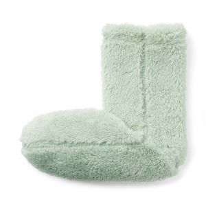 Chaussettes d'int&eacute;rieur en polyester recycl&eacute; et molleton Boa pour femme