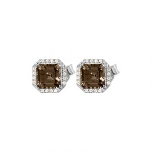 Jacques Lemans Boucles d'oreilles à fermoir à poussette SE-O104E 925 Argent