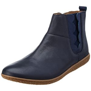 Kickers Boots Cuir Vetudi Bleu