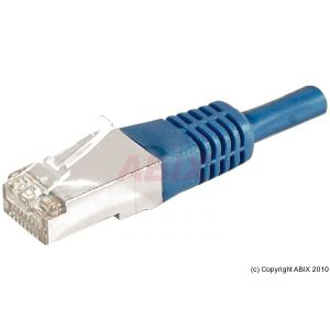 Dexlan 859515 - Cordon réseau RJ45 patch FTP Cat.6a 15 cm