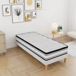 Elite Mattress - Matelas 70x200 grand confort Hauteur 22cm