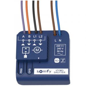 Micro r&eacute;cepteur Izymo, io Somfy, Transforme un moteur filaire en io, pour Motorisation Somfy