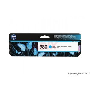 HP Cartouche D8J07A n°980 - Cyan
