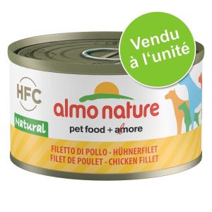 Image de Almo Nature 6x95g veau & jambon Nature Classic - Nourriture pour chien