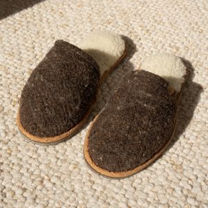 Pantoufles Caussün La chocolatée