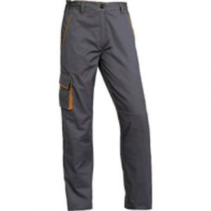 Delta Plus Pantalon de travail-Panostyle-gris/orange-T.S