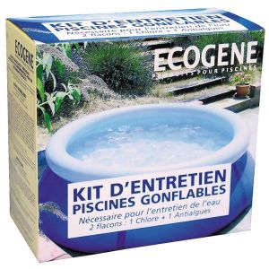 Image de Ecogene Kit entretien piscine hors sol - granulés chlore et anti-algues - Entretien piscine