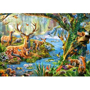 Castorland Puzzle Forest Life