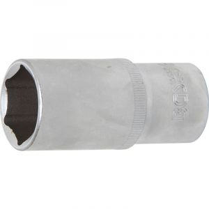 BGS Technic - Douille pour clé, six pans, longue | 12,5 mm (1/2') | 27 mm