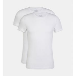 Ralph Lauren Lot de 2 tshirts col rond Blanc + Blanc - Taille XL;XXL