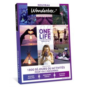 Wonderbox Coffret Cadeau One Life Emotion
