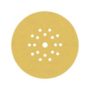 Bosch Accessories 2608901677 Papier abrasif pour ponceuse pour cloison s&egrave;che Grain 40, 80, 120, 180 (&oslash;) 225 mm 6 pc(s) C292742