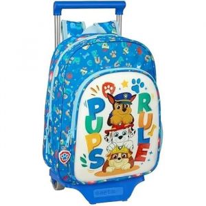 Safta Sac à dos - Paw Patrol Pups Rule - Polyester résistant - Ergonomique - Trolley inclus