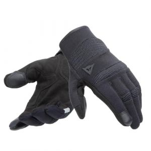 Dainese Athene Tex Gloves, Gants Moto Été, Homme, Noir/Noir, XS