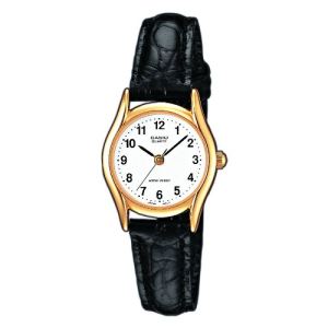 Image de Casio LTP-1154PQ-7 - Montre pour femme avec bracelet en cuir