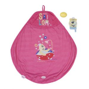 Image de Zapf Creation Baby Born Bath Kapuzenhandtuch & Schwamm, 830635