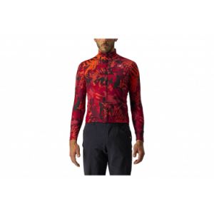 Castelli Maillot à Manches Longues Unlimited Thermal 2XL Bordeaux / Pro Red