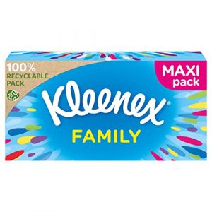 Image de Kleenex Boite original family x140 - La boîte de 140 mouchoirs