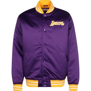 Mitchell & ness M&N Heavyweight Satin Varsity Veste - Los Angeles Lakers