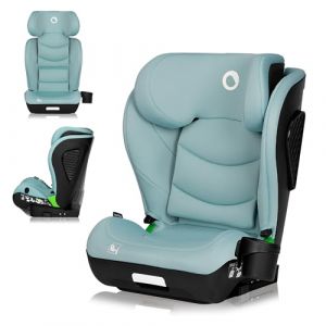 LIONELO NEAL I-SIZE Siège auto enfant, groupe 2 3, de 100 à 150 cm De 3 à 12 ans environ Fixation ISOFIX ou sans harnais Appuie-tête réglable Protection latérale Accoudoirs Standard R129 (Turquoise)