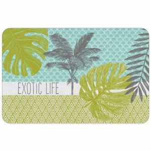 DECORLINE Set de Table Imprimé "Exotic Palm" 28x44cm Multicolore