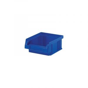 FP Lot boîte de rangement à ouverture frontale plk la-ka-pe 1 carton(s) de 50 pièce(s) boîte rangement ouv front l90xl102xh50mm pp bleue - la-ka-pe