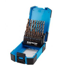 Blue-Master Coffret ABS 19 forets HSS Cobalt D. 1 &agrave; 10 mm - PC6010