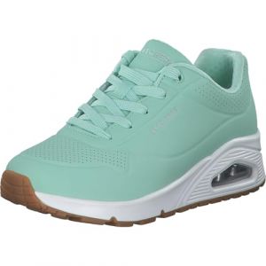 Skechers Femme UNO Stand on AIR, Mint Durabuck/Mesh, 37 EU