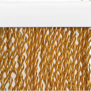 1 X RIDEAU RIDEAU CAMELIA 100 x 220 cm - beige/marron