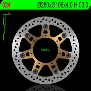 net generation Disque de frein moto fixe Brake Disc DIS024