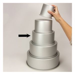 PME Moule à gâteau rond extra-profond Ø 20 cm H 10 cm