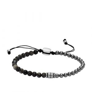Fossil Bracelet JEWELRY JF04718040 Gemme, Acier inoxydable, Perlon/nylon
