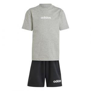 Adidas Ensemble lk lin t-set enfant gris/noir