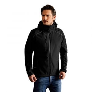 Image de Promodoro Veste Softshell homme, S, noir