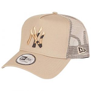 New era Camo Infill Trucker York Yankees casquette Hommes beige