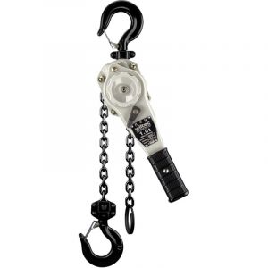 wiltec Palan à levier – Capacité de charge 1 t, Hauteur de levage 1,5 m – Palan à chaîne manuel vgp robuste et innovant – Moufle de levage à