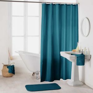 Rideau de douche Essencias Petrole