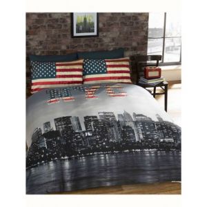 Image de New York NYC - Housse de couette et 2 taies (200 x 200 cm)