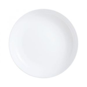 Luminarc Grande assiette blanche Couscous 25 cm - Friend's Time Experience White Blanc