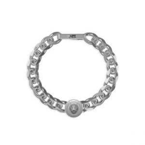 Guess Bracelet Homme Bijoux - JUMB01309JWSTS LION KING Acier Argent